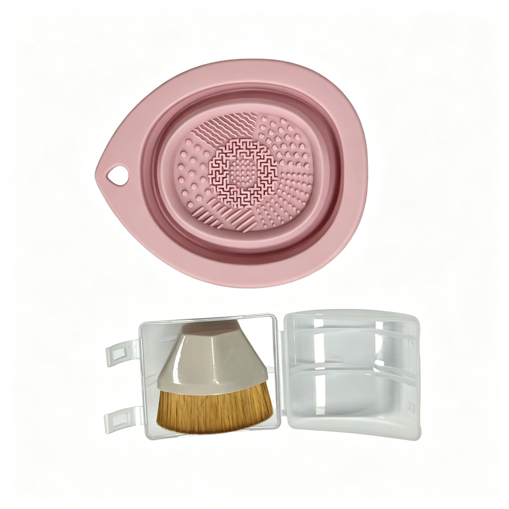 Makeup Brush Set - vvocci 노트레이스 파운데이션 브러쉬 클리닝 볼