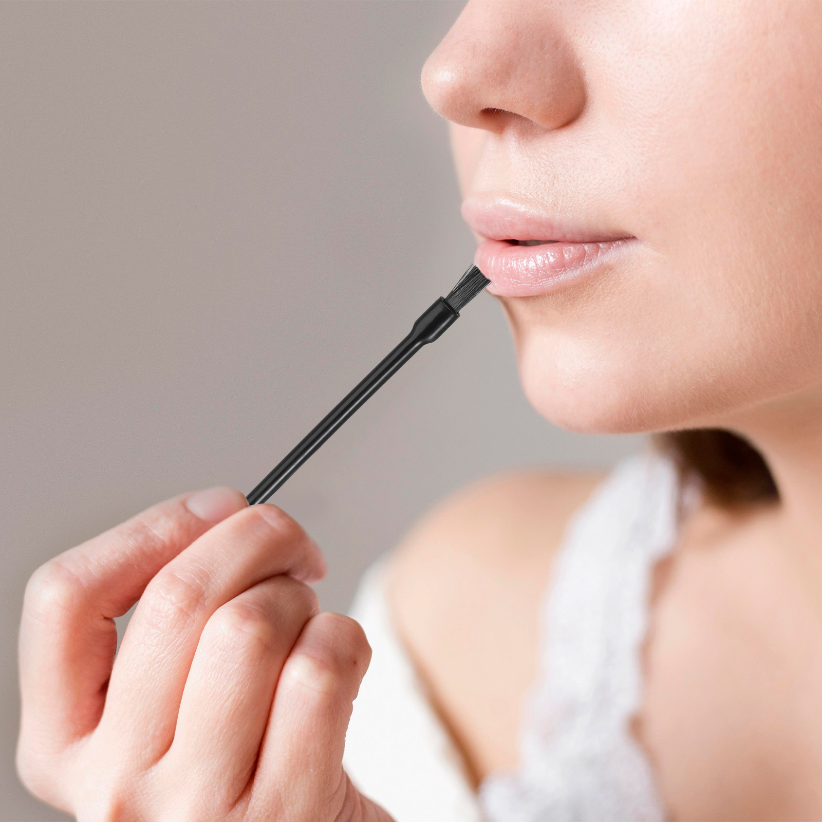 Makeup Brush Set - 100개입 일회용 립 브러쉬 세트 나일론
