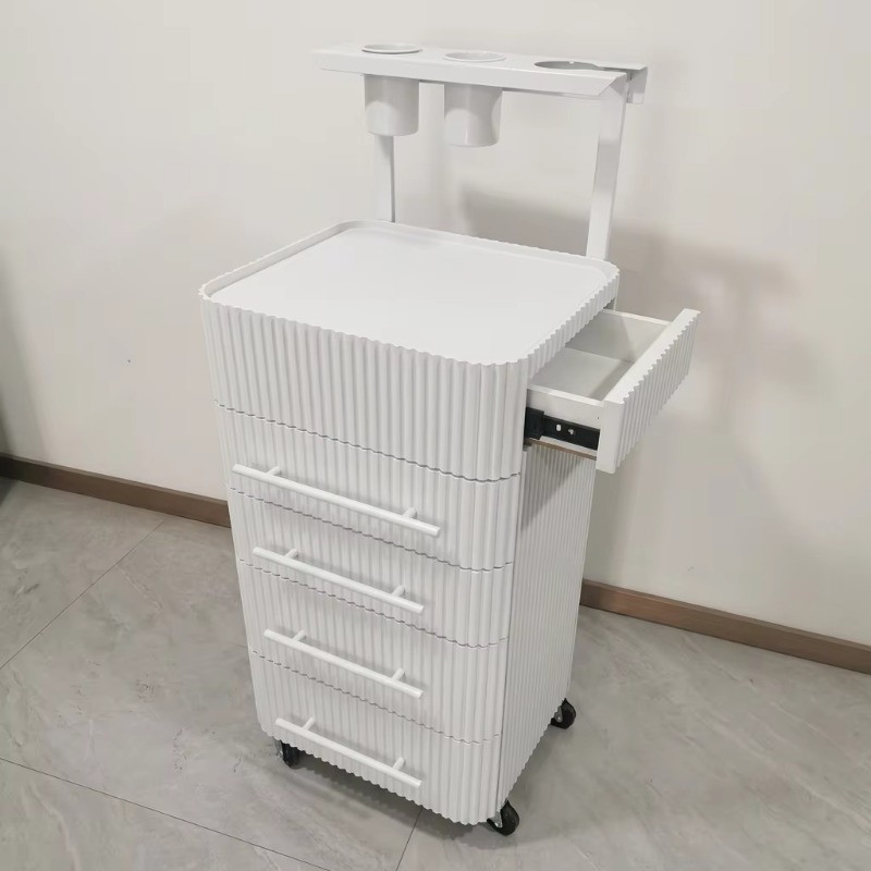 Beauty Makeup Trolley - 심플하고 세련된 이발소 도구 캐비닛 뷰티