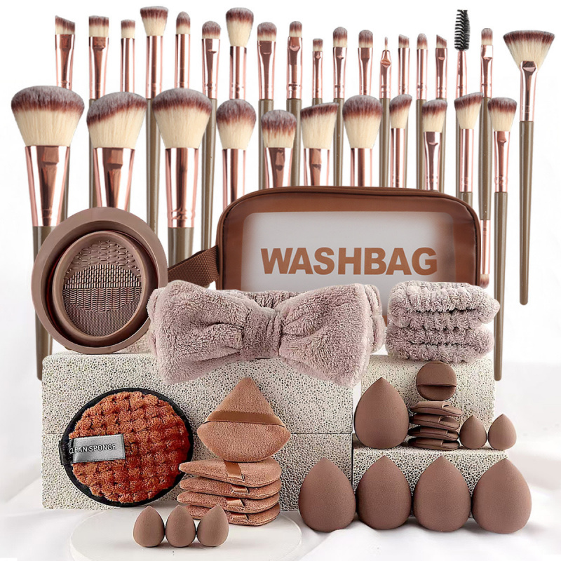 Makeup Brush Set - 40개 뷰티 메이크업 도구 콤보 세트