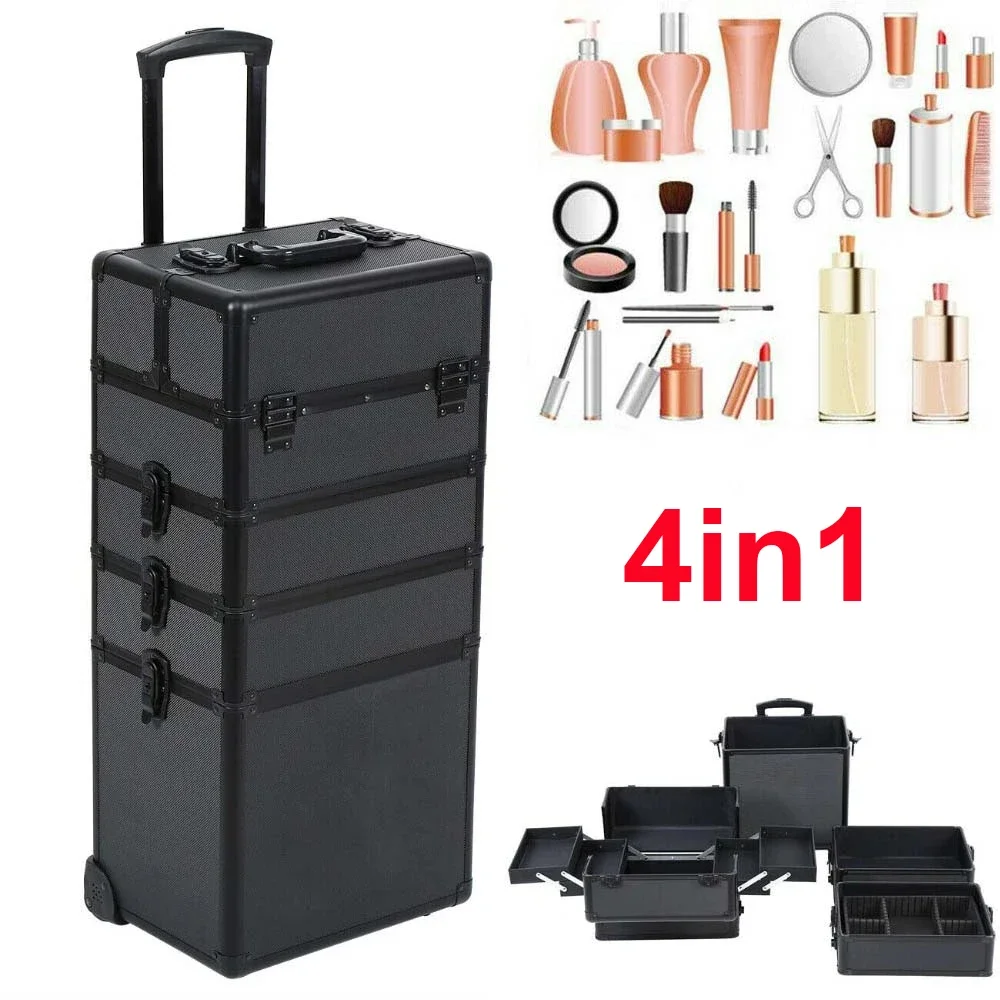 Beauty Makeup Trolley - -4 in 1 트롤리 메이크업 케이스