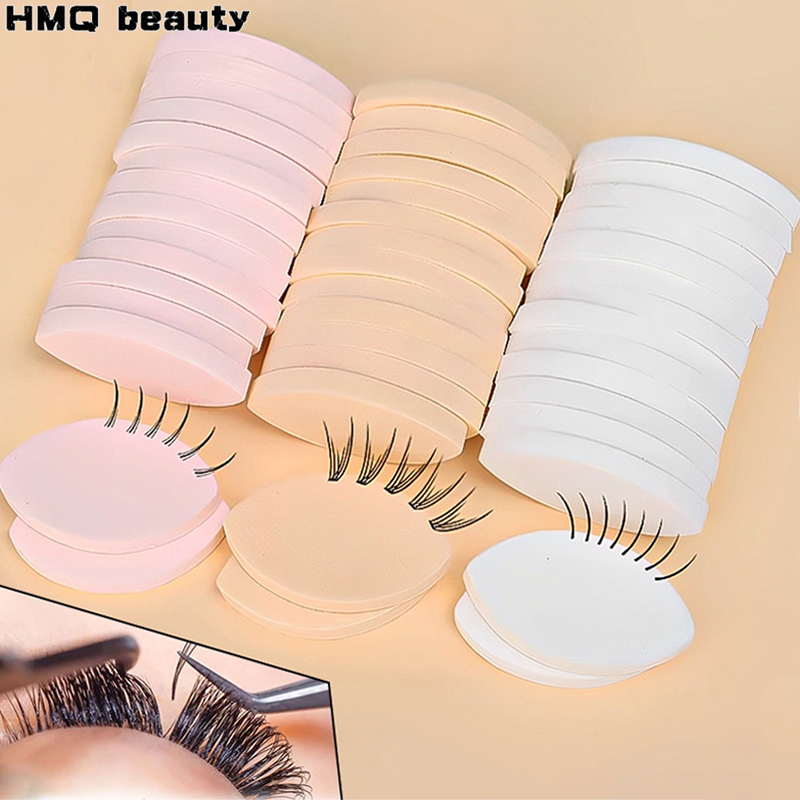 Beauty Makeup Training - 50/10pcs 소프트 스폰지 가짜 속눈썹 연장