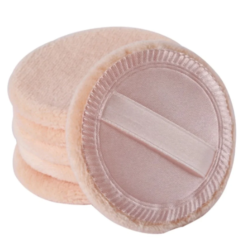 Beauty Makeup Foundation - 6개입 원형 페이셜 파우더 파운데이션 퍼프,