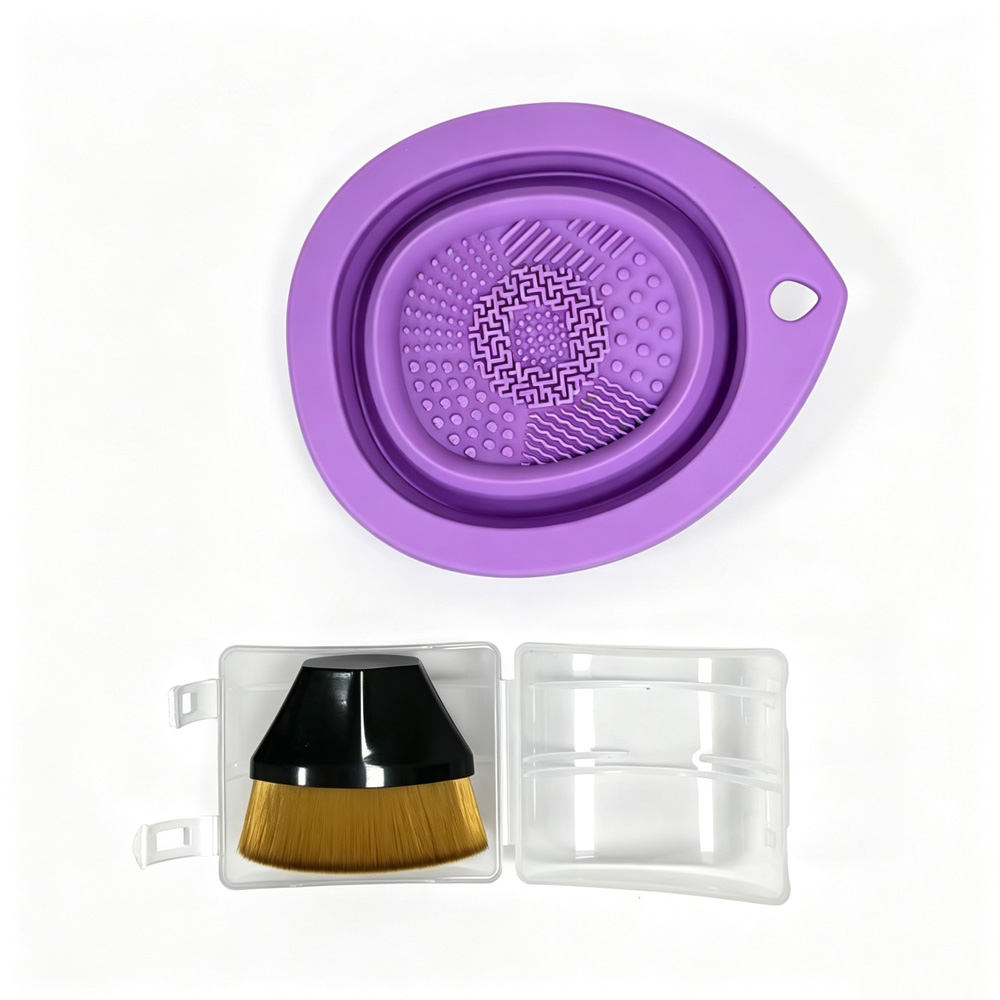 vvocci 노트레이스 파운데이션 브러쉬 클리닝 볼 세 - Makeup Brush Set 리뷰 및 가격