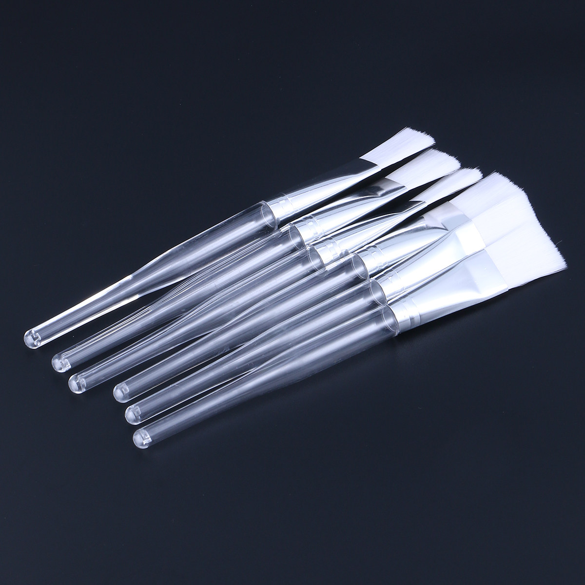 크리스탈 로드 페이스 애플리케이터 12개 투명 마스크  - Makeup Brush Set 리뷰 및 가격