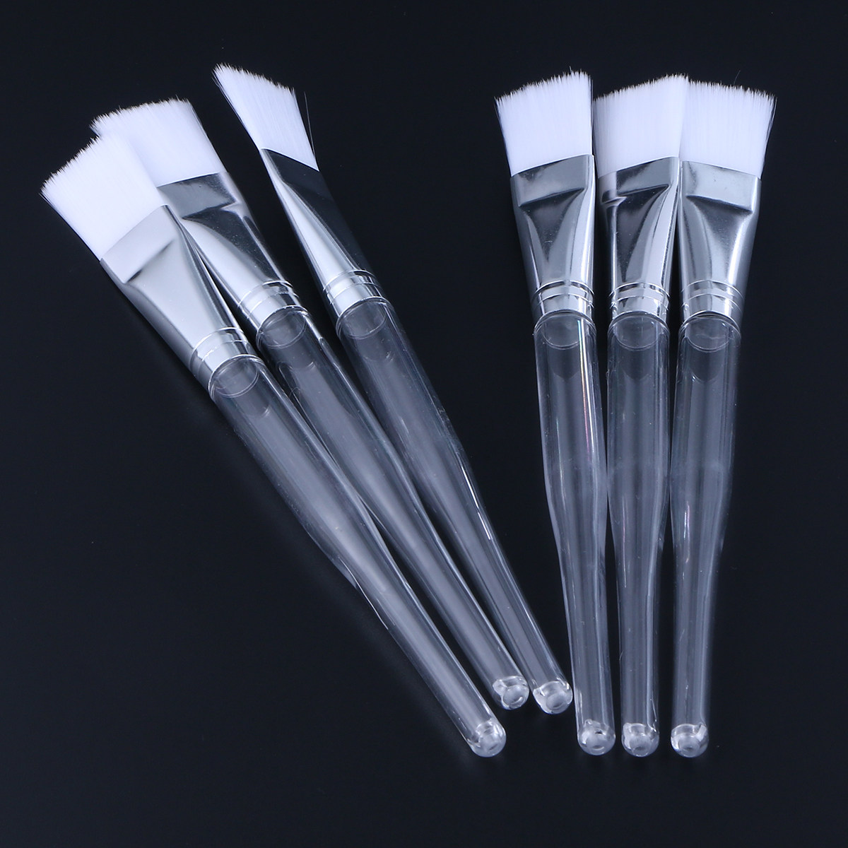 크리스탈 로드 페이스 애플리케이터 12개 투명 마스크  - Makeup Brush Set 리뷰 및 가격