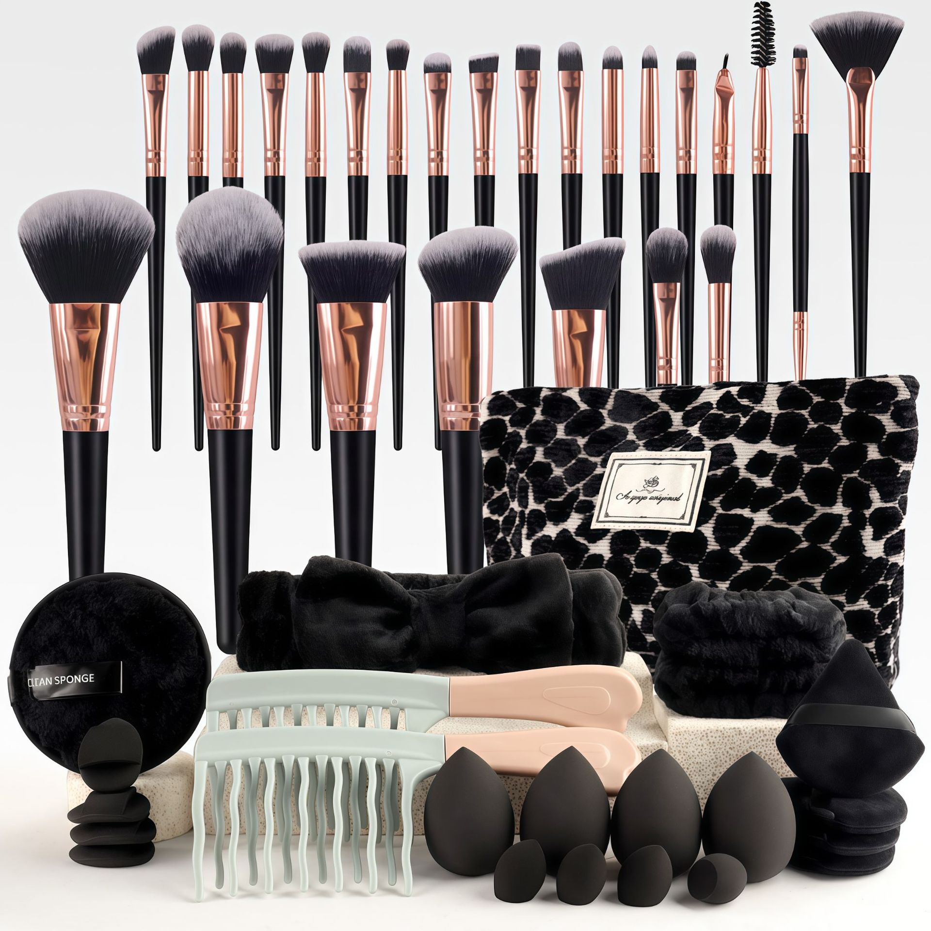 메이크업 브러쉬 세트 시크 향수 스타일 뷰티 도구 키트 - Makeup Brush Set 리뷰 및 가격