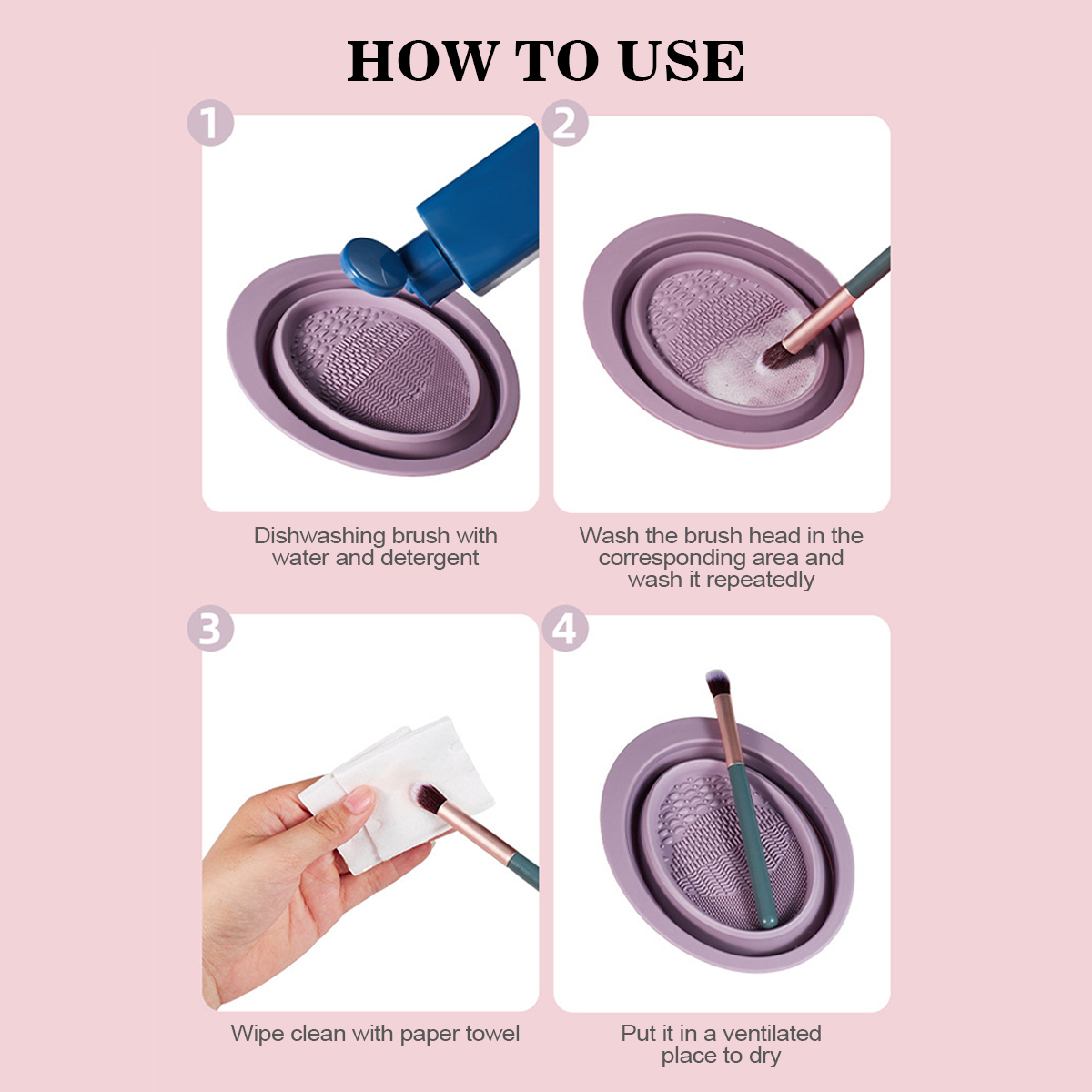 실리콘 메이크업 브러쉬 세척볼 뷰티 화장품 브러쉬 클리 - Makeup Brush Set 리뷰 및 가격