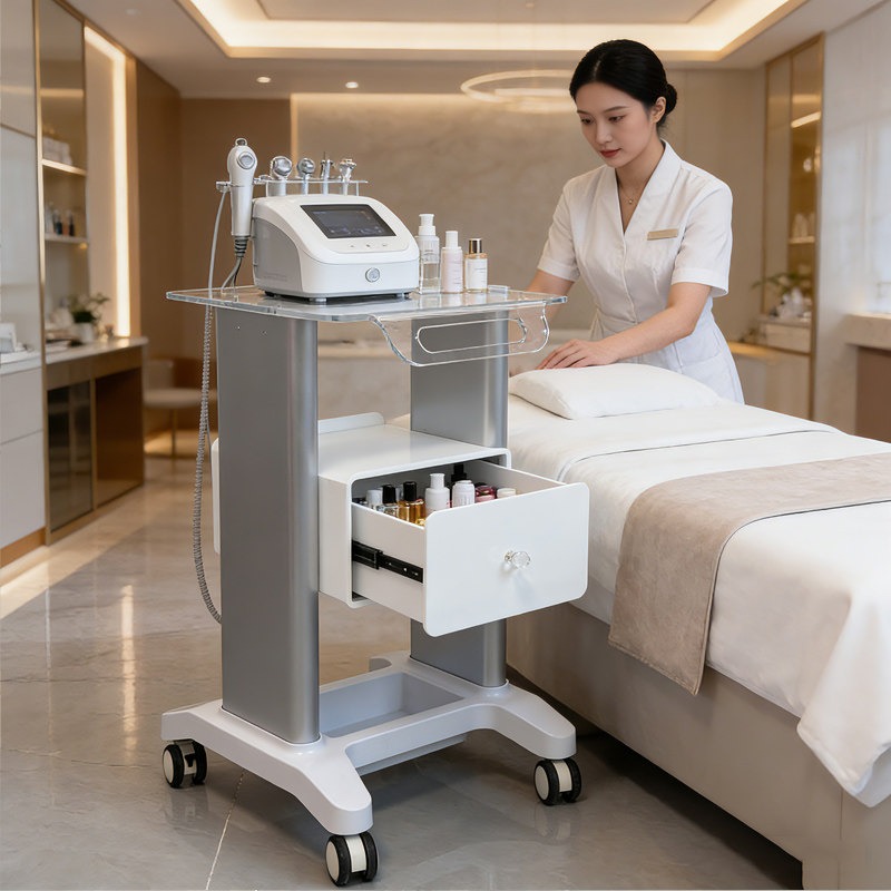 뷰티 살롱 트레이 카트 에스테티션 트롤리 도구 카트 음 - Beauty Makeup Trolley 리뷰 및 가격