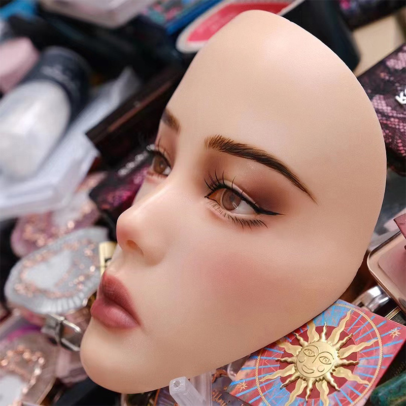 5D 재사용 가능한 메이크업 연습 보드 모델 메이크업  - Beauty Makeup Training 리뷰 및 가격
