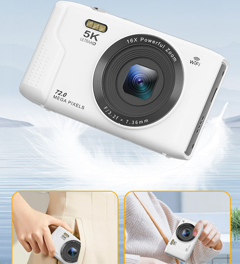 5K 학생용 카메라 저렴한 가격 비디오 카메라 16배  - Beauty Makeup Video 리뷰 및 가격