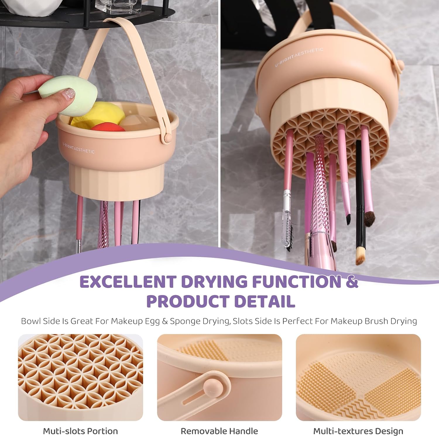메이크업 브러쉬 세척볼 뷰티 에그 세척 도구 보관 세트 - Makeup Brush Set 리뷰 및 가격