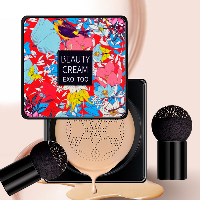 버섯 에어 쿠션 식물 영양 BB 크림 컨실러 모이스춰  - Beauty Makeup Foundation 리뷰 및 가격