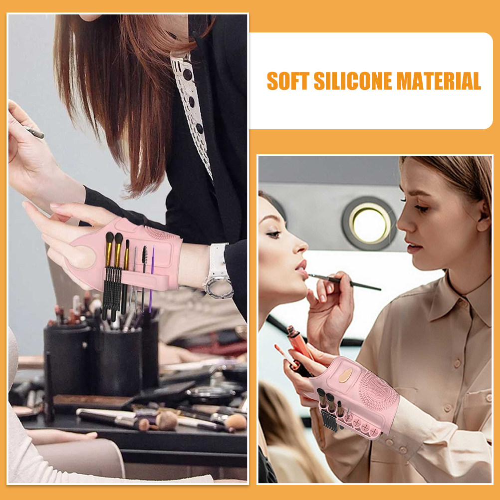 실리콘 메이크업 손목밴드 세트, 파운데이션 믹싱 팔레트 - Makeup Brush Set 리뷰 및 가격