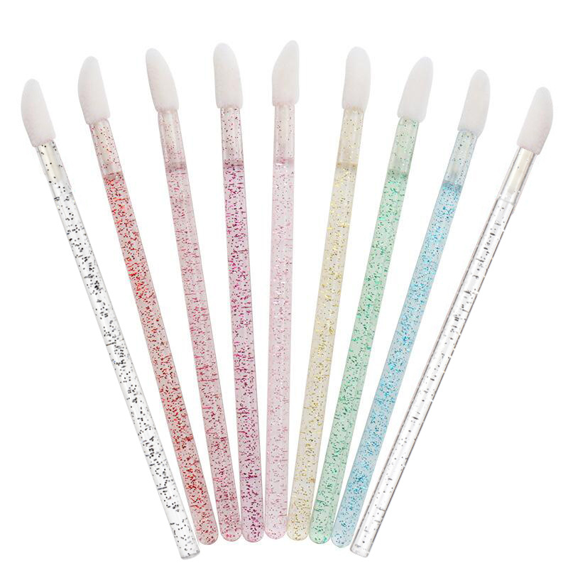 크리스탈 폴 일회용 립 브러쉬 세트 50pcs 립글로스 - Makeup Brush Set 리뷰 및 가격
