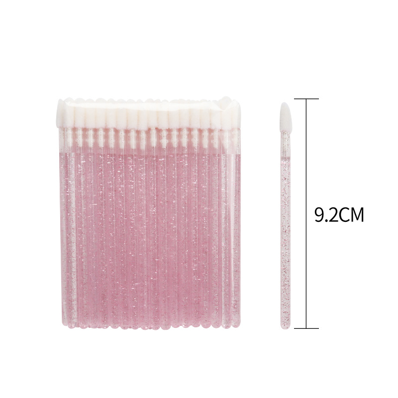 크리스탈 폴 일회용 립 브러쉬 세트 50pcs 립글로스 - Makeup Brush Set 리뷰 및 가격