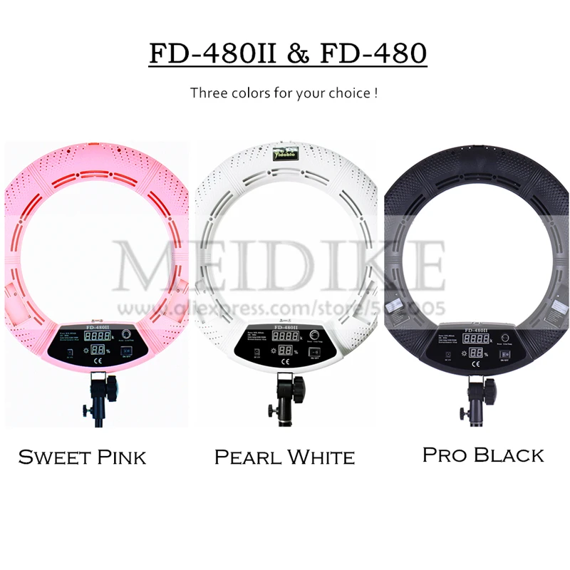 LED 링 램프 FD-480II 뷰티 스튜디오 LED  - Beauty Makeup Video 리뷰 및 가격