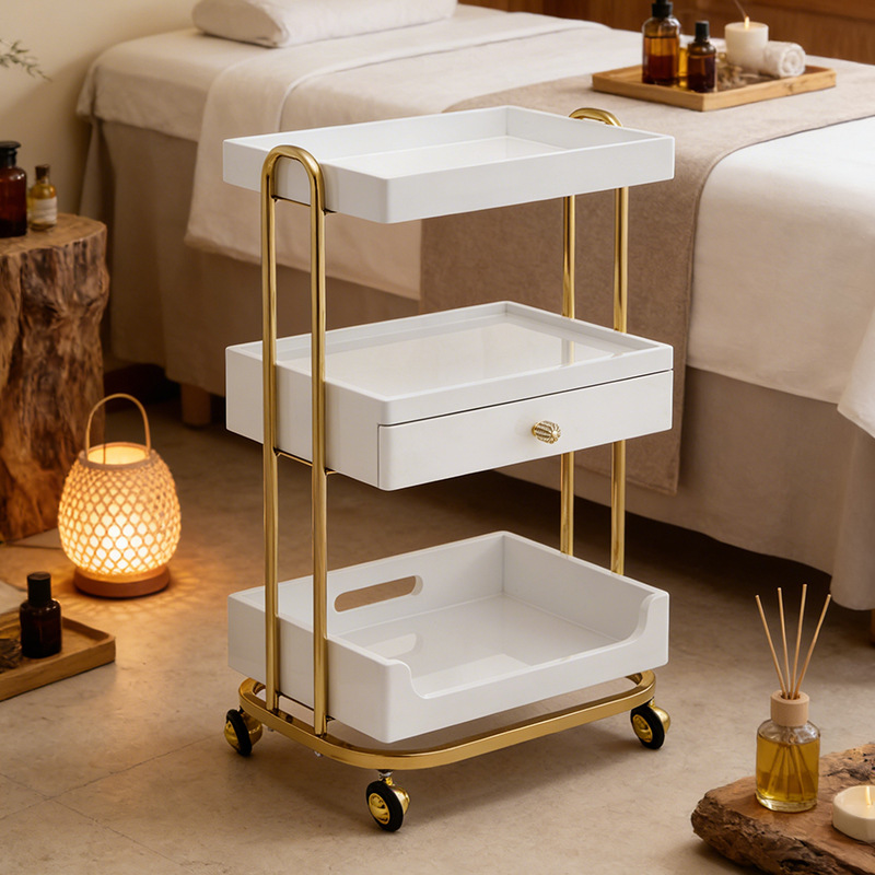 전문 미용실 트롤리 카트(서랍 포함), 스파, 타투,  - Beauty Makeup Trolley 리뷰 및 가격