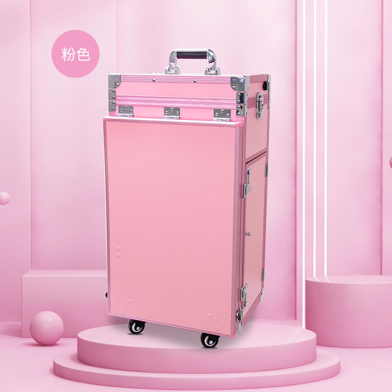 전문 메이크업 가방 고급 여행 가방 도구 케이스 뷰티  - Beauty Makeup Trolley 리뷰 및 가격