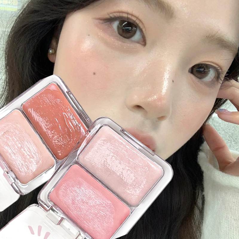 투컬러 젤리 글로우 블러쉬, 밀크 피치 핑크 아프리콧  - Ulta Beauty Makeup 리뷰 및 가격