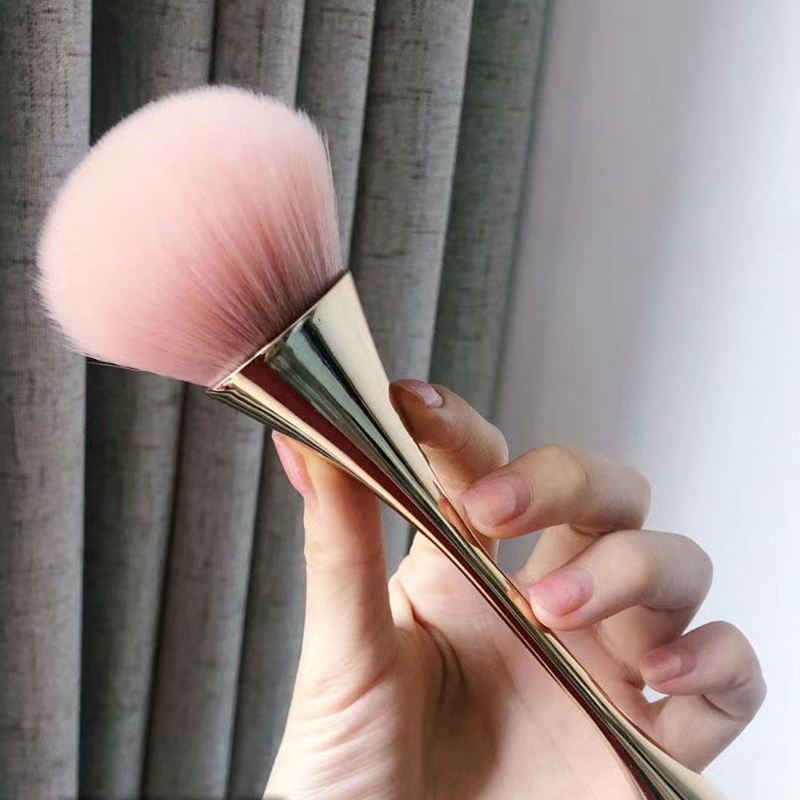 파우더 브러시, 크고 부드러운 헤어, 먹지 않는 파우더 - Makeup Brush Set 리뷰 및 가격
