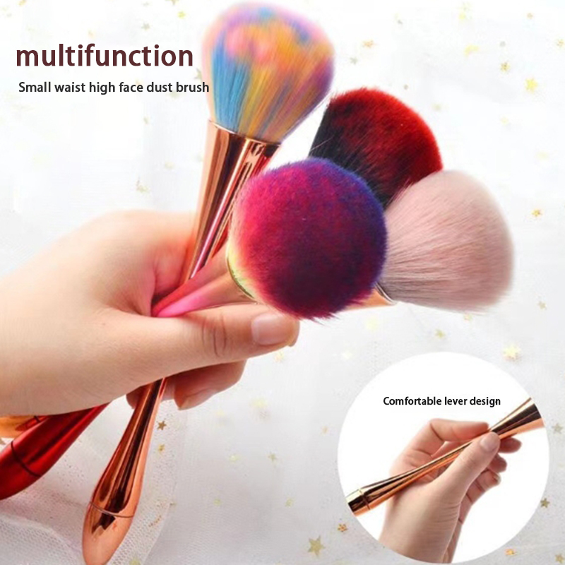 파우더 브러시, 크고 부드러운 헤어, 먹지 않는 파우더 - Makeup Brush Set 리뷰 및 가격