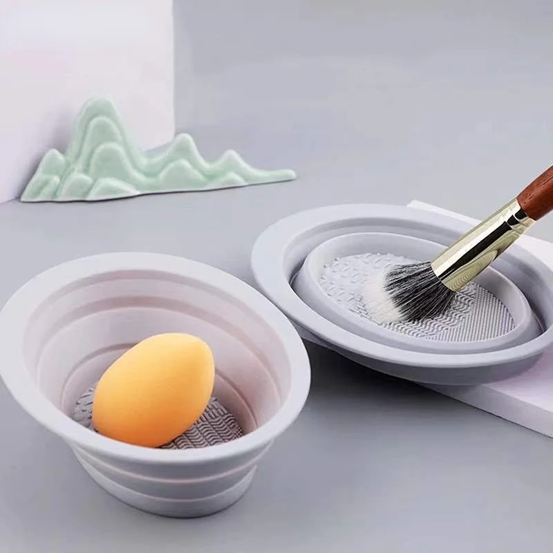 접이식 실리콘 메이크업 브러쉬 클리너 볼 화장품 세척  - Beauty Makeup Foundation 리뷰 및 가격