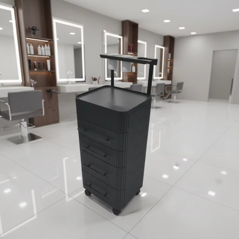 심플하고 세련된 이발소 도구 캐비닛 뷰티 메이크업 수납 - Beauty Makeup Trolley 리뷰 및 가격