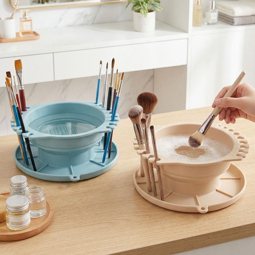 실리콘 소재 메이크업 브러쉬 청소용 볼 드라이 클리닝  - Makeup Brush Set 리뷰 및 가격