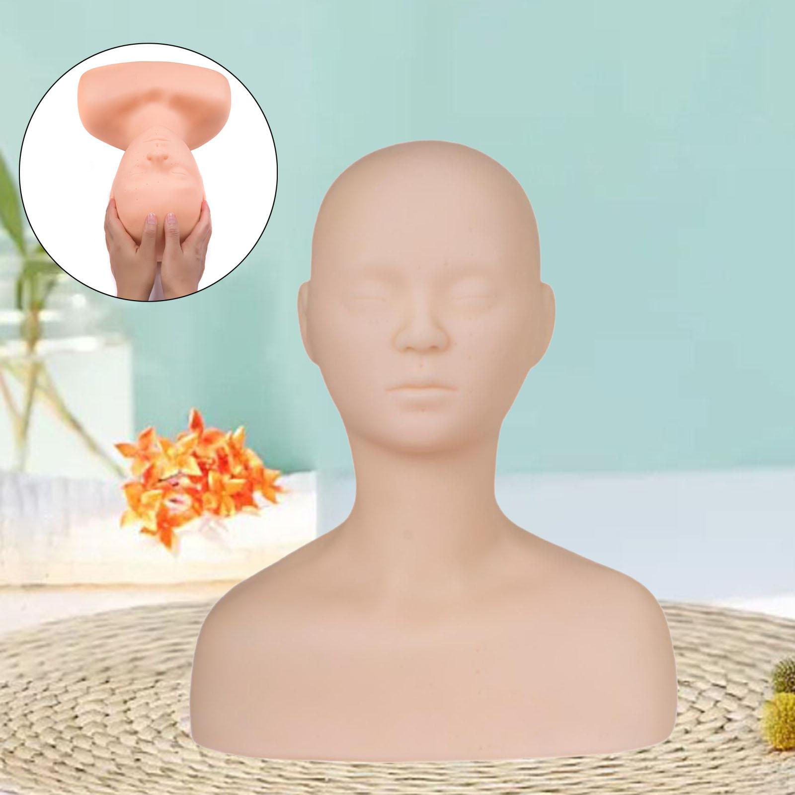 훈련용 마네킹 헤드 메이크업 헤드 연습용 어깨 마사지  - Beauty Makeup Training 리뷰 및 가격