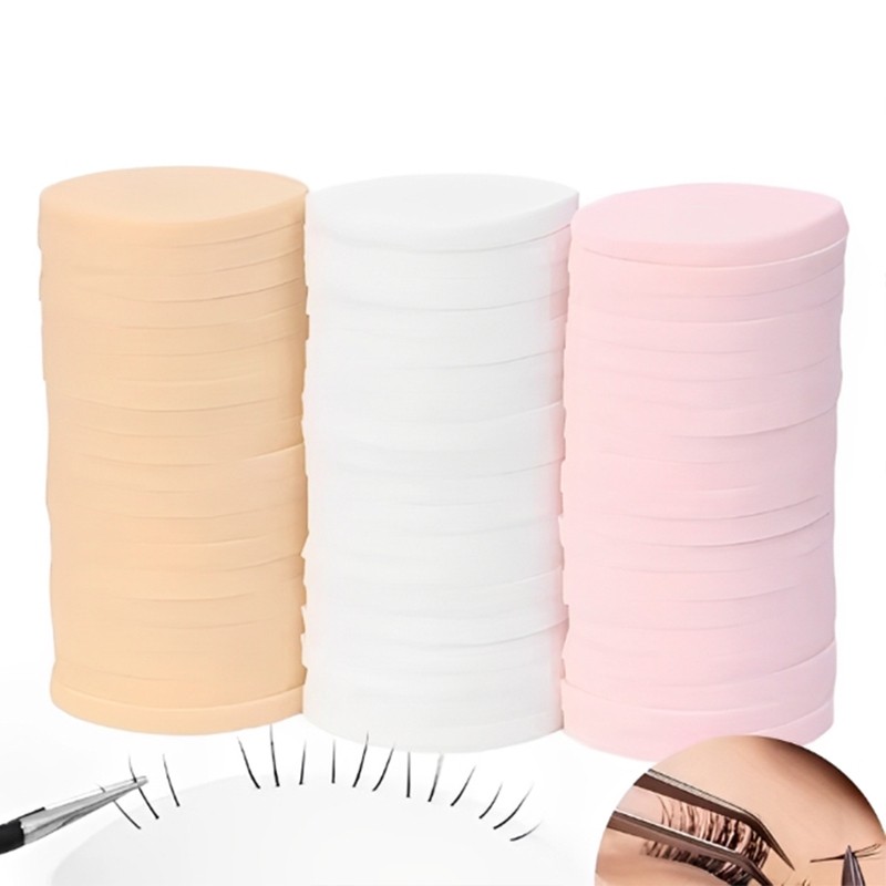 50/10pcs 소프트 스폰지 가짜 속눈썹 연장 패드  - Beauty Makeup Training 리뷰 및 가격