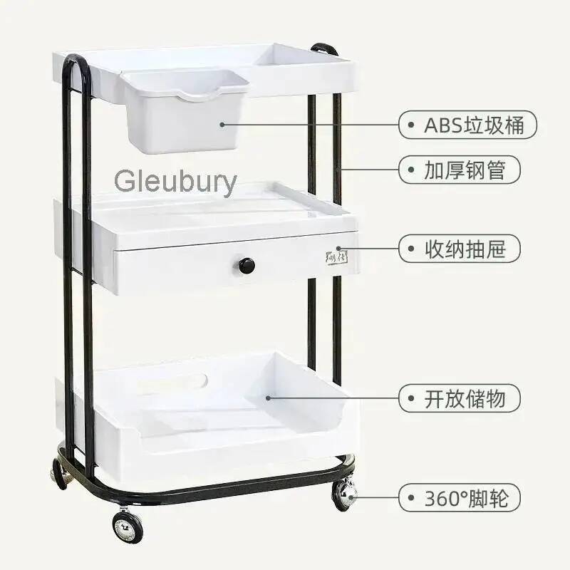 휠 메이크업 트롤리 뷰티 살롱 타투 롤링 카트 트롤리  - Beauty Makeup Trolley 리뷰 및 가격
