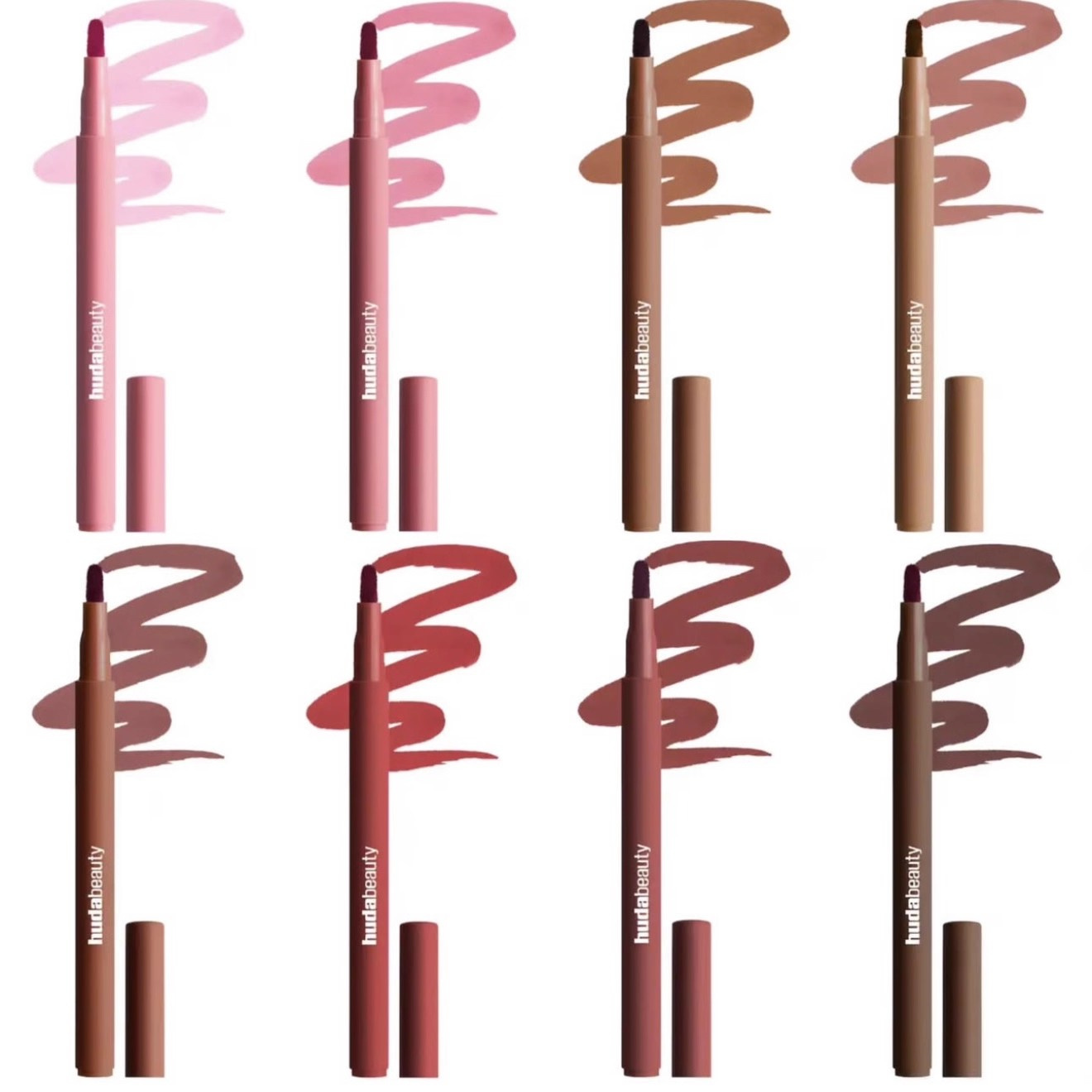 8색 립 라이너 펜 세트 오래 지속되는 방수 땀 방지  - Huda Beauty Makeup Set 리뷰 및 가격