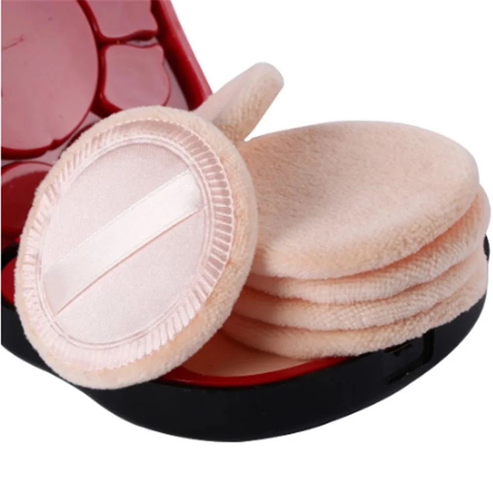 6개입 원형 페이셜 파우더 파운데이션 퍼프, 휴대용 소 - Beauty Makeup Foundation 리뷰 및 가격